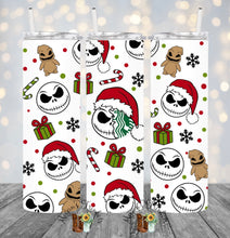 Load image into Gallery viewer, Skellington Matte Sublimation Tumbler
